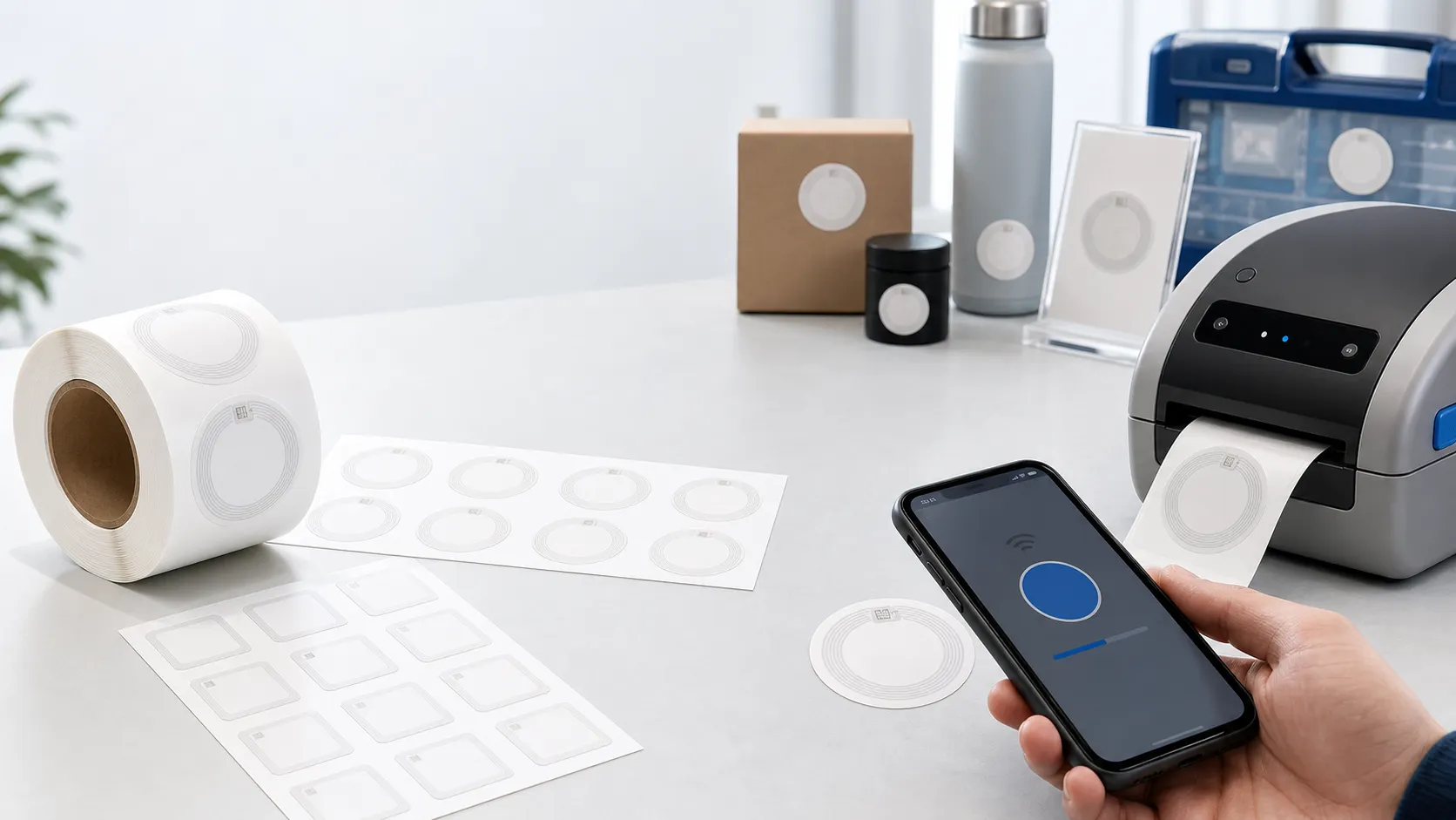 Comment programmer des autocollants NFC vierges imprimables