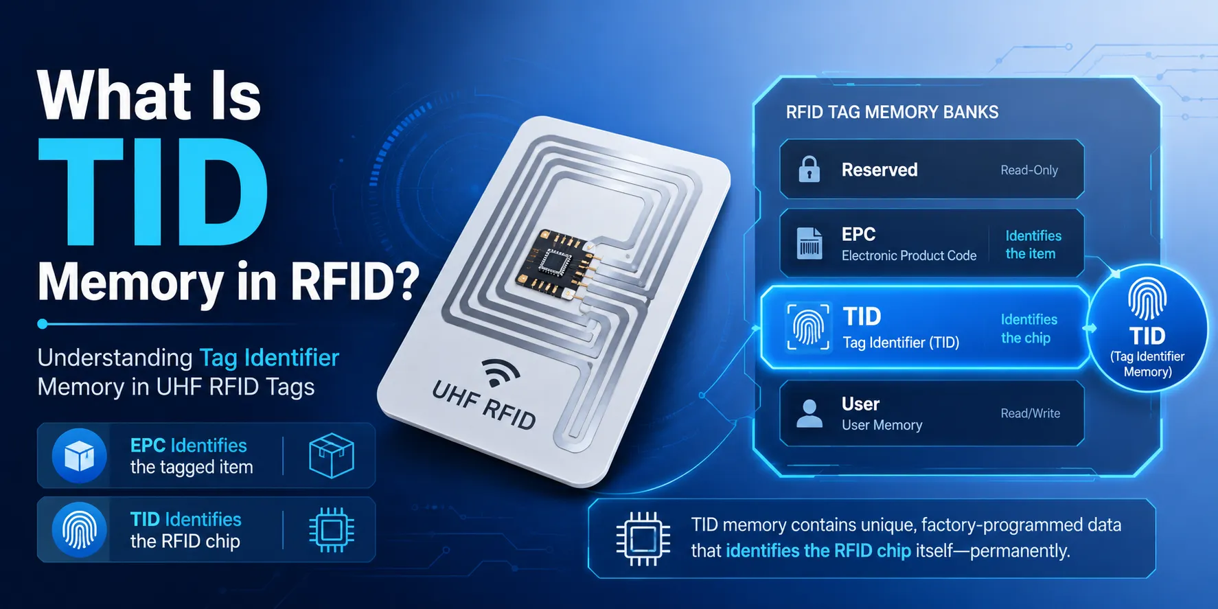 what is tid memory in rfid