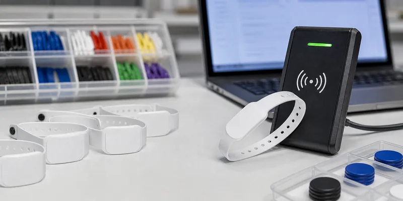 RFID PVC wristband reader compatibility testing