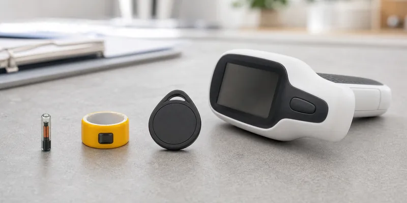 Small animal RFID identification formats including ring tags and microchips