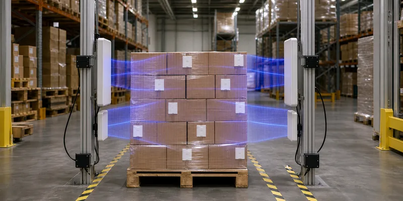 RFID tags tested on metal cardboard and plastic surfaces